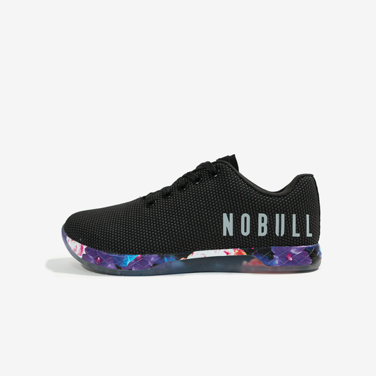 NOBULL BLACK SPACE FLORAL - WOMAN FSFBLKSPCFLR-BLACK