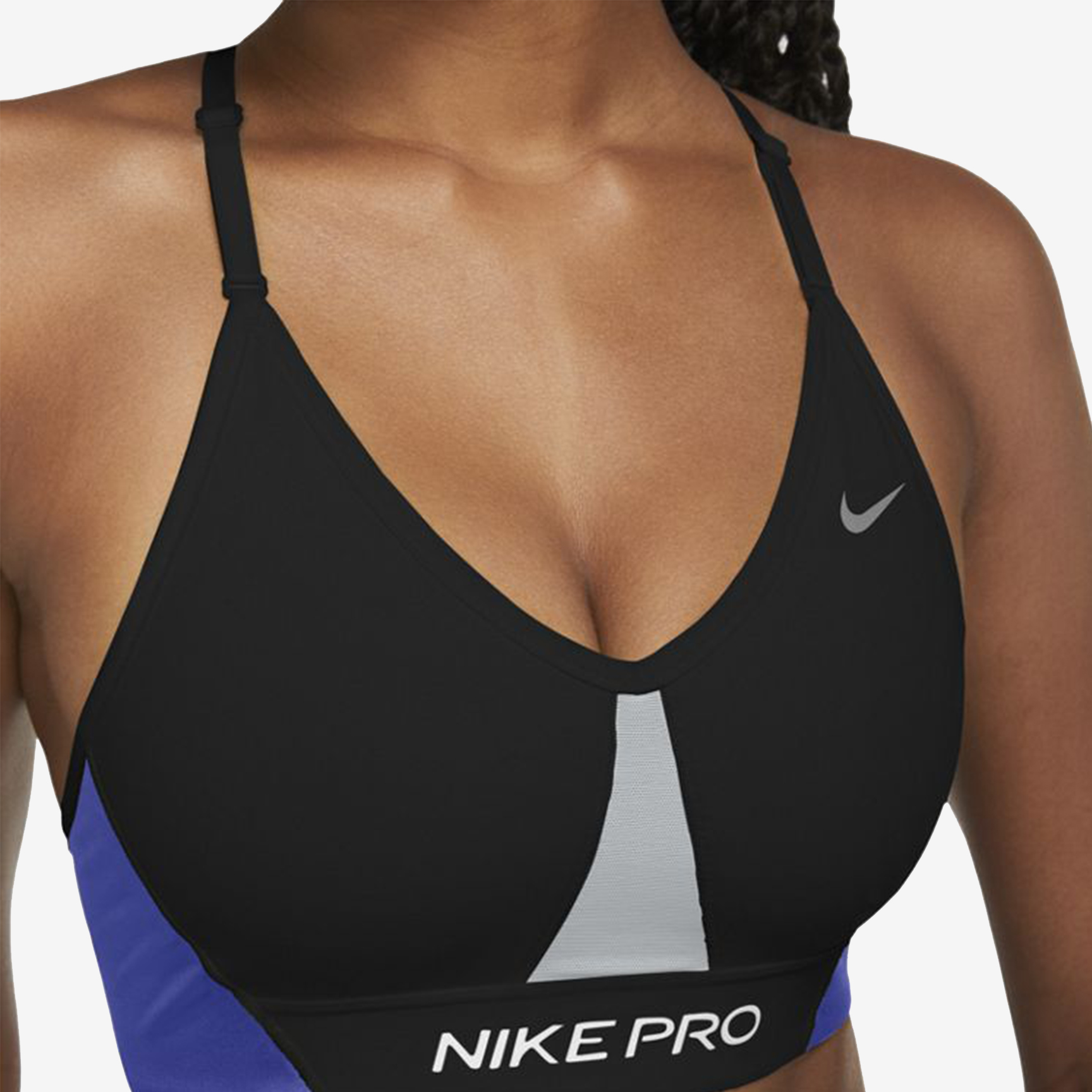 TOP NIKE PRO DRI-FIT INDY - LOW IMPACT CZ7186-011