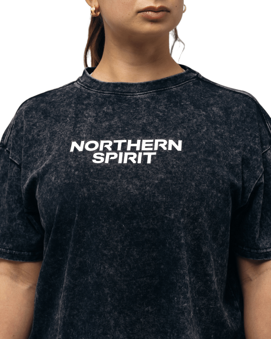 CROP TOP NORTHERN SPIRIT OVERSIZE NS-NSW24-WT15-DIK