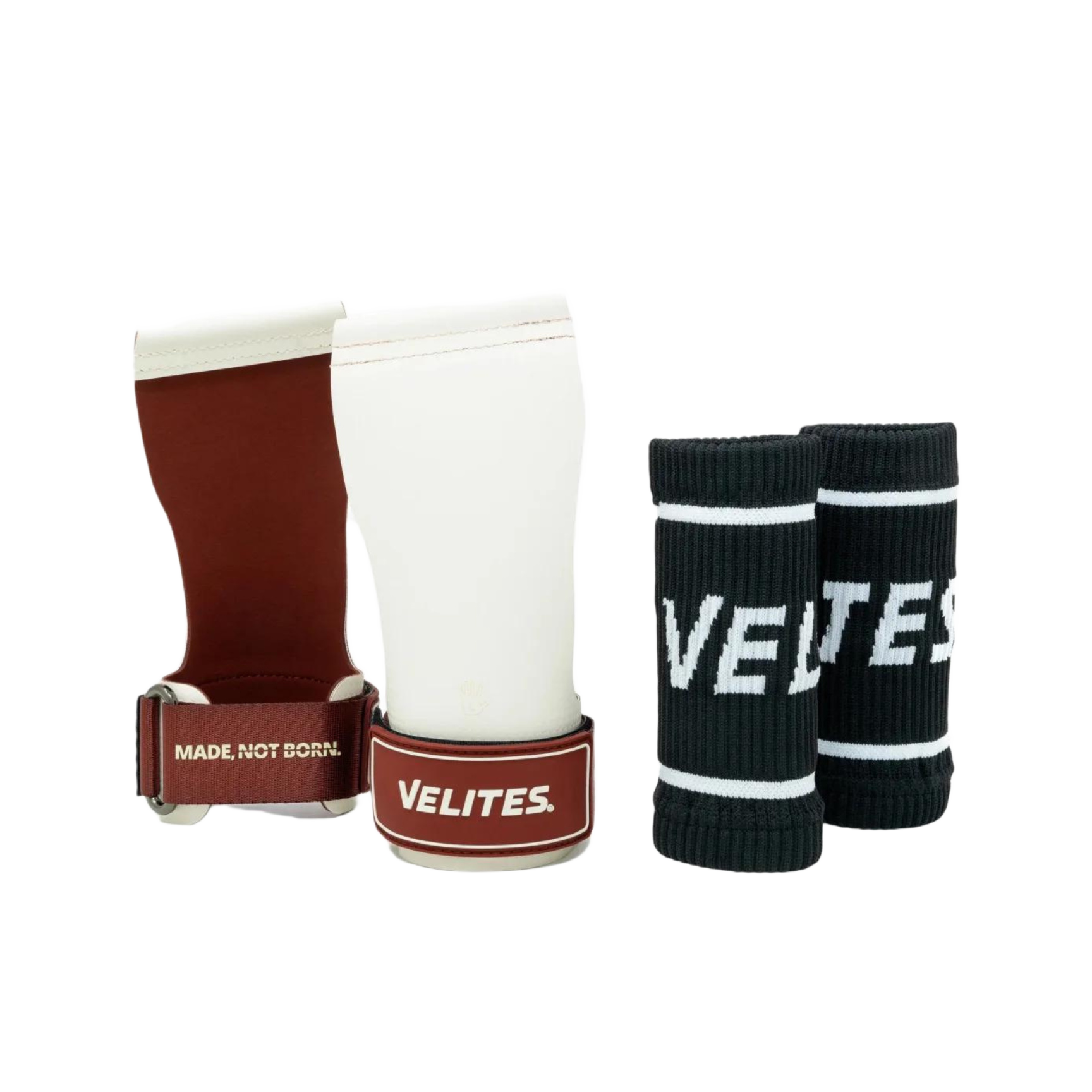 VELITES QUAD ULTRA GRIPS - NO CHALK QUADULTRA-WHITE/GARNET