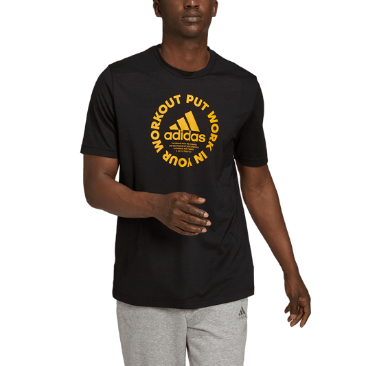 ADIDAS PRIMEBLUE PUT WORK IN YOUR WORKOUT GRAPHIC TEE IYR23-GS6265