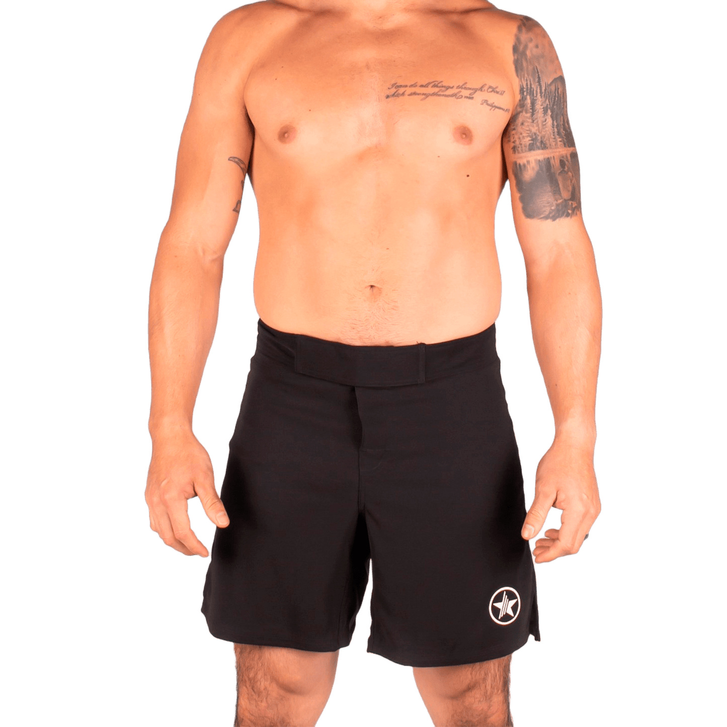 SAVAGE BARBELL MELEE SHORTS SAV-MSHORTS-MELEE-BLACK