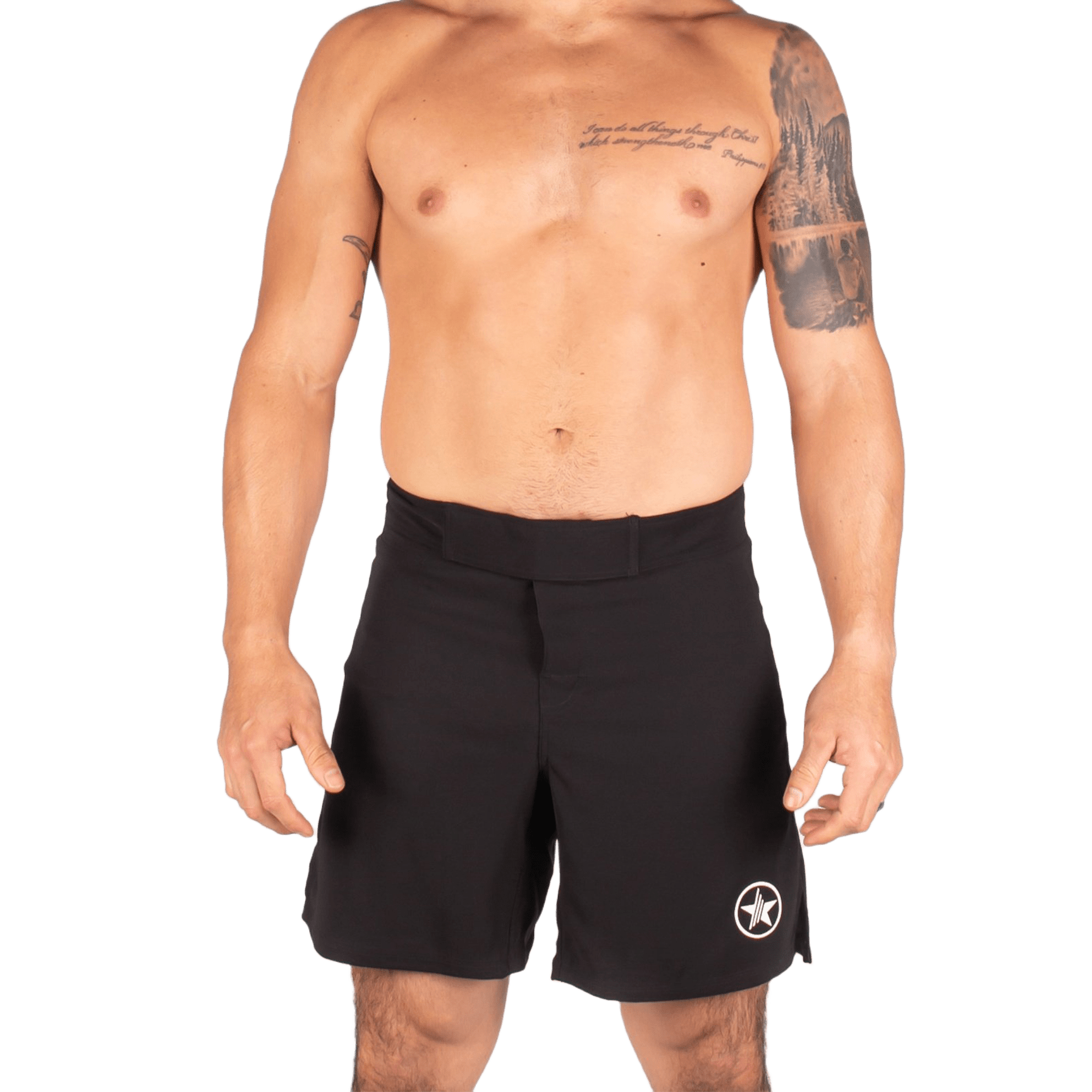 SAVAGE BARBELL MELEE SHORTS SAV-MSHORTS-MELEE-BLACK