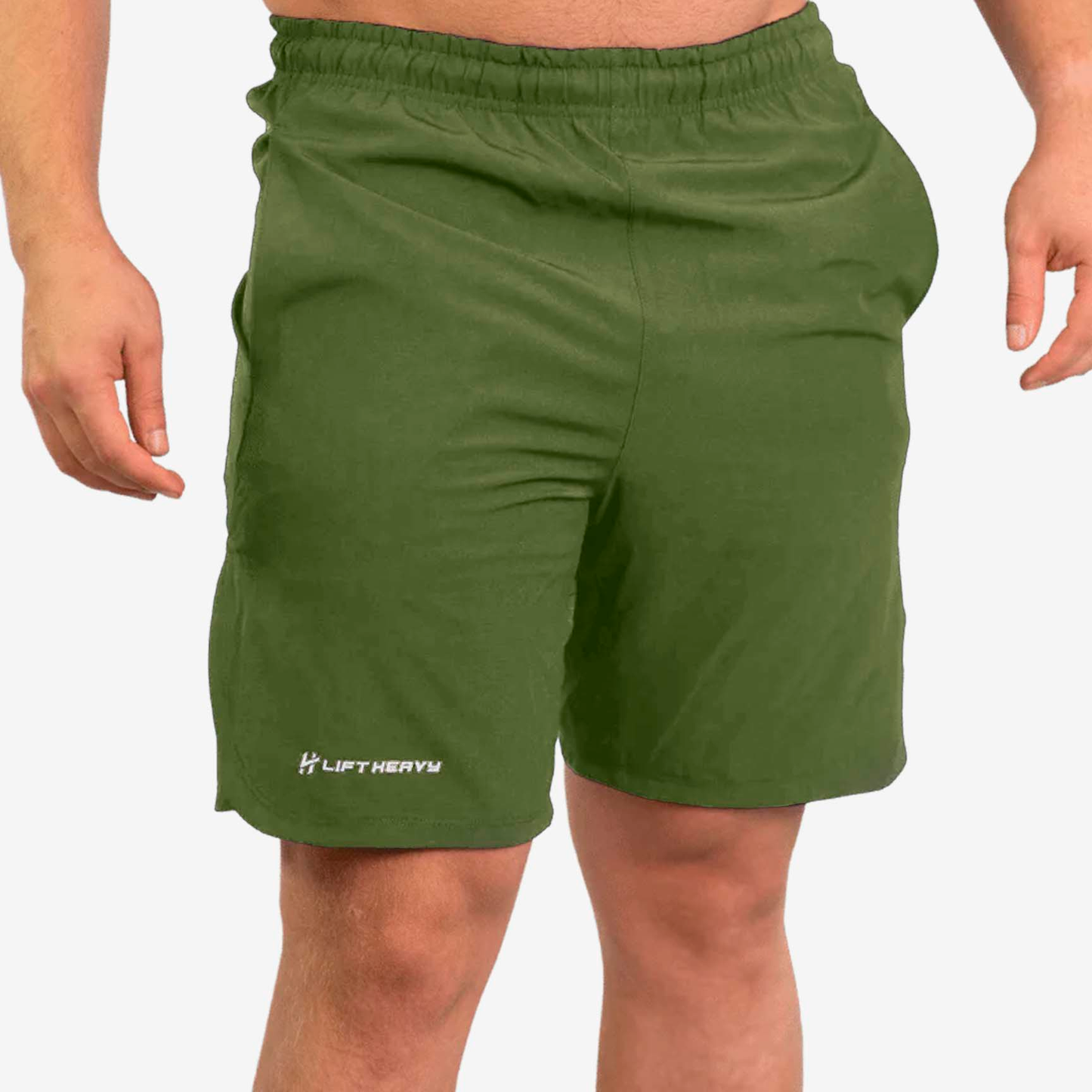 Lift Heavy Active Performance Shorts PERFORMSHORT-OLIVE