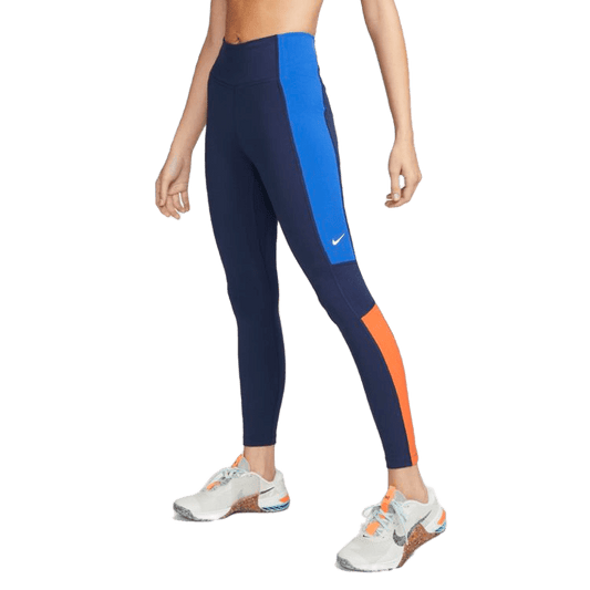 NIKE ONE DRI-FIT COLOR-BLOCK LEGGINGS DD4574-410