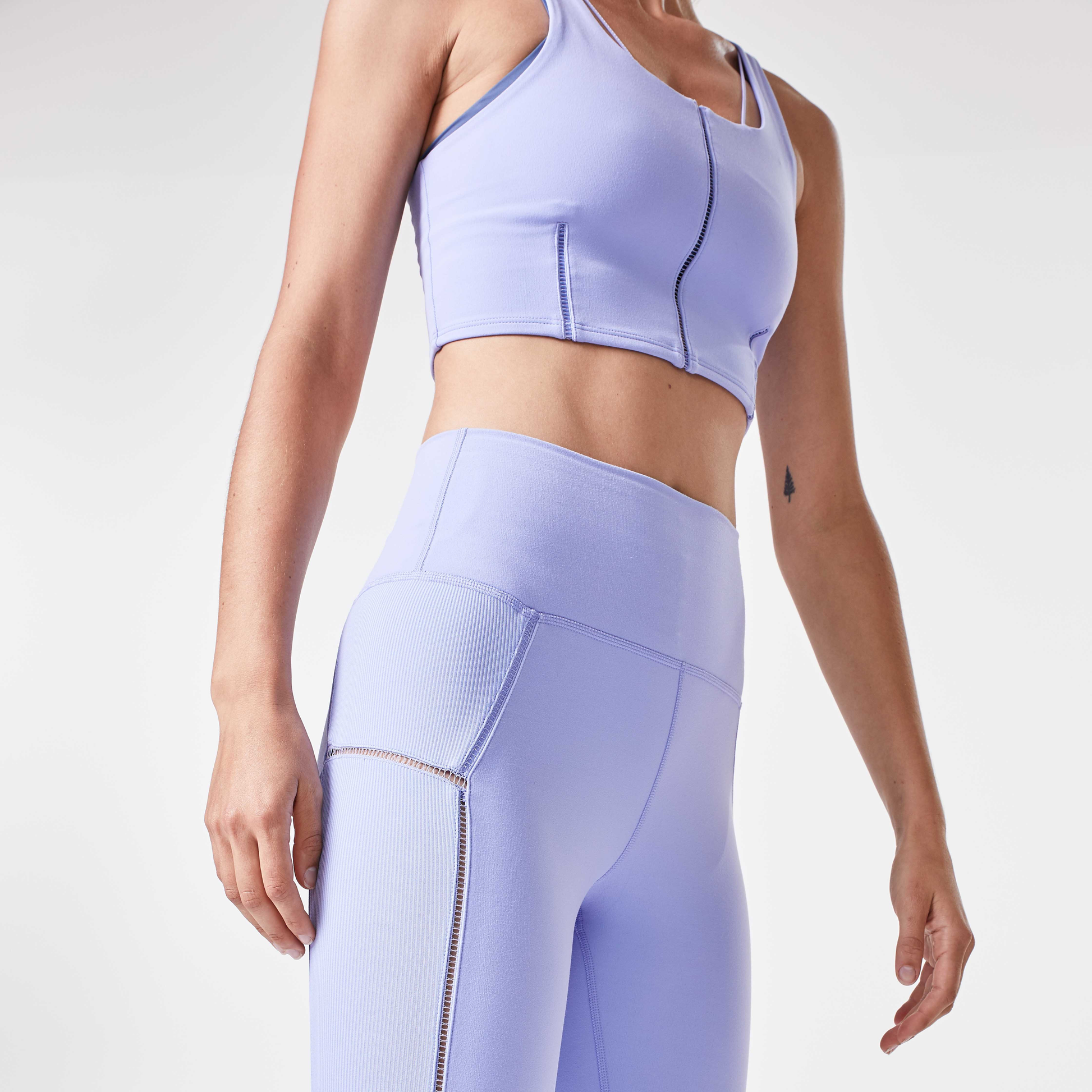 NIKE YOGA LUXE RIB 7/8 leggings INFINALON CJ3663-569