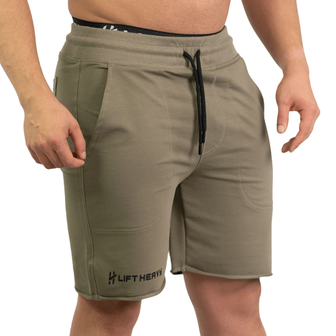 Lift Heavy Cotton Sport Shorts COTTONSHORT-OLIVE