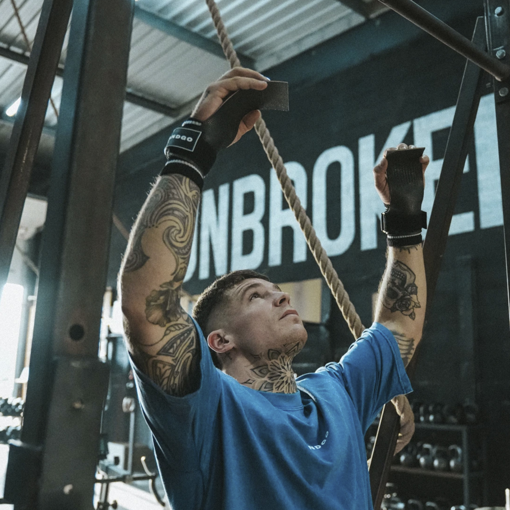 WODANDGO BLACKGRIP V2 Gym Grips WAGBG2-BLACK