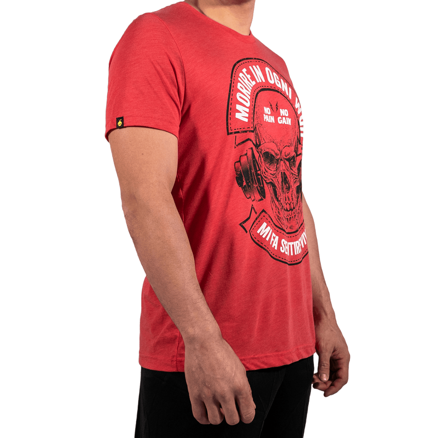 T-SHIRT TIMECAP MORIRE IN OGNI WOD TIMP-PNK