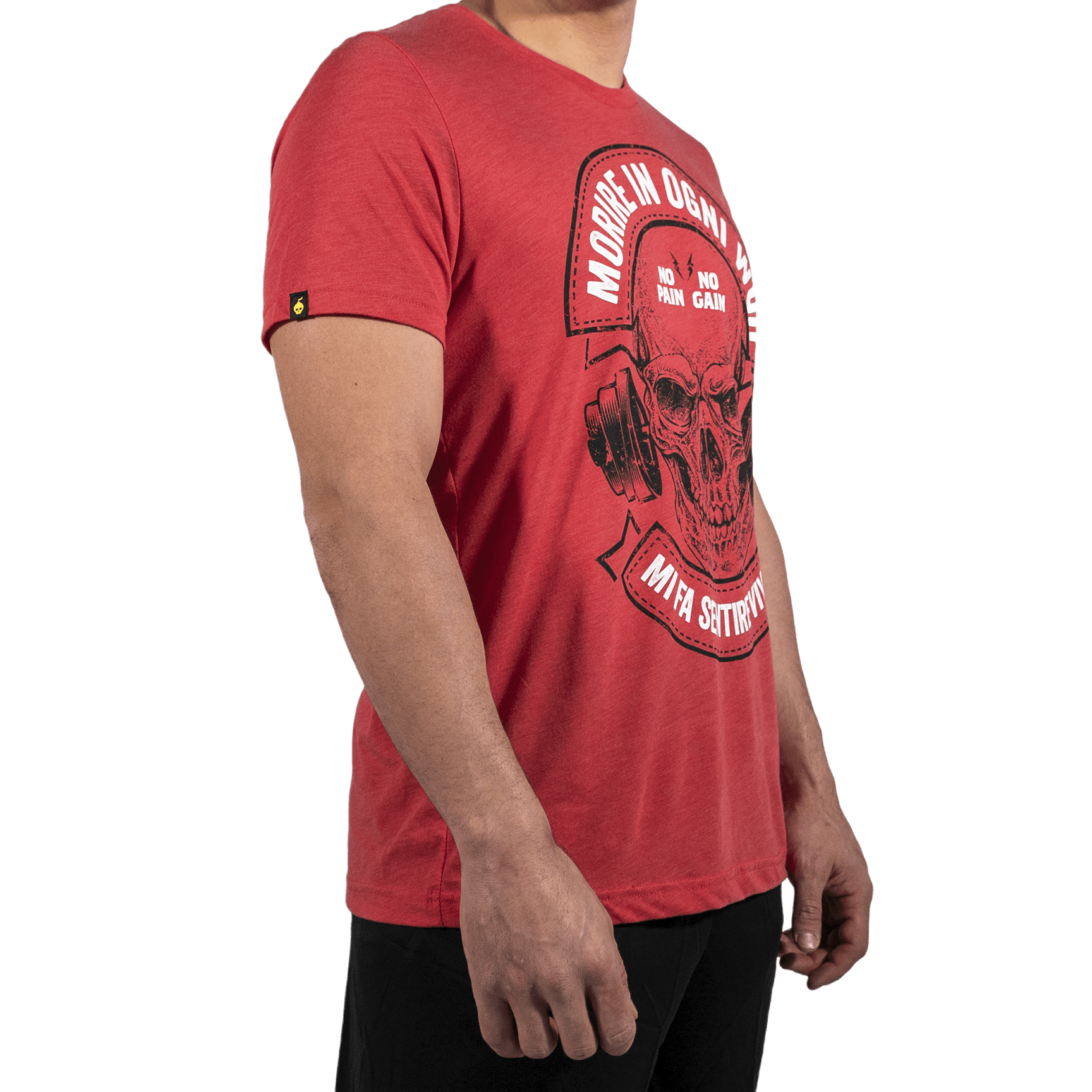 T-SHIRT TIMECAP MORIRE IN OGNI WOD TIMP-PNK